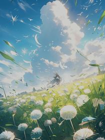 蒲公英和风有约定