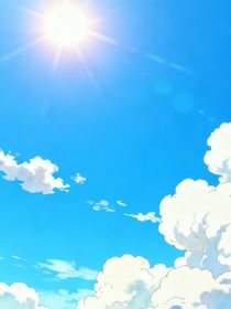 蓝天和烈阳