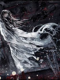 十日：黑暗中純白的花