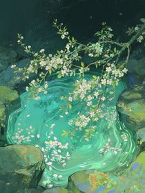 微光向暖，一溪春水