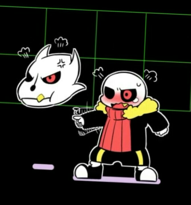 sans拿荧光棒叉frisk,sans的蓝色荧光棒污图 sans团宠的一只frisk