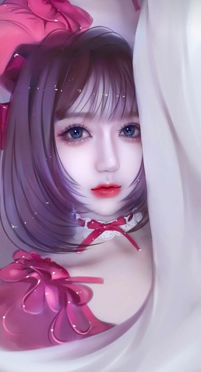 3d手绘少女图(超梦幻)