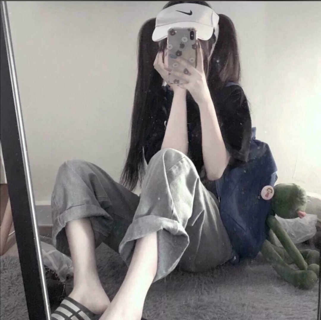 手机挡脸女头