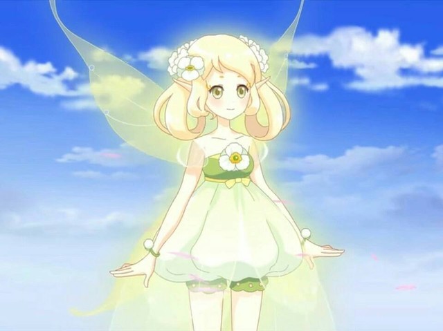收服瑞香花精灵王 山梦-小花仙,小魔仙——四季节气花