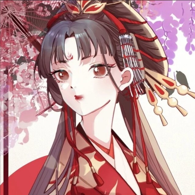 出单:穿嫁衣的动漫女(可做头像)