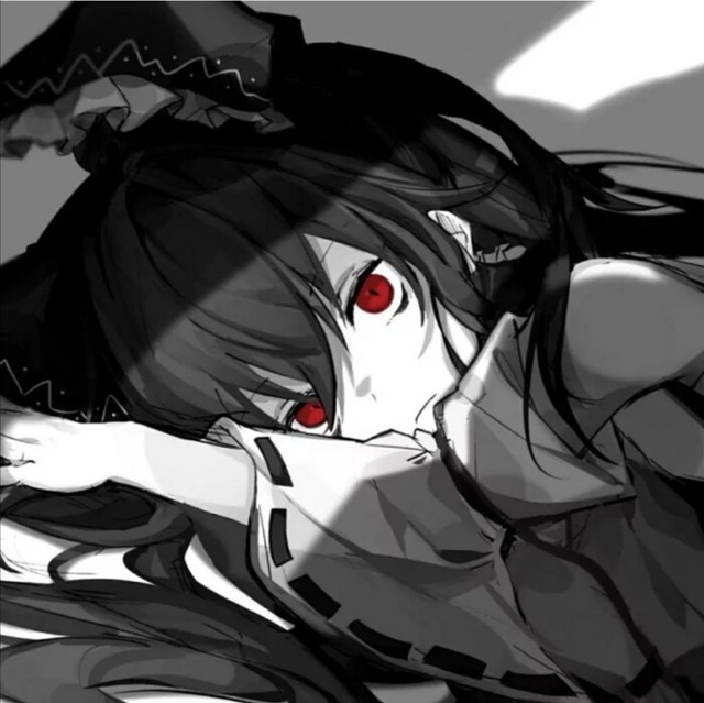 出单:黑发红瞳或蓝瞳动漫女