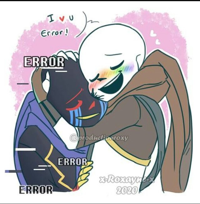 ink和errorr18,ink×error车图 游戏同人小说 ink和error的爱情故事 error(男)(算了遵从自己的内心吧