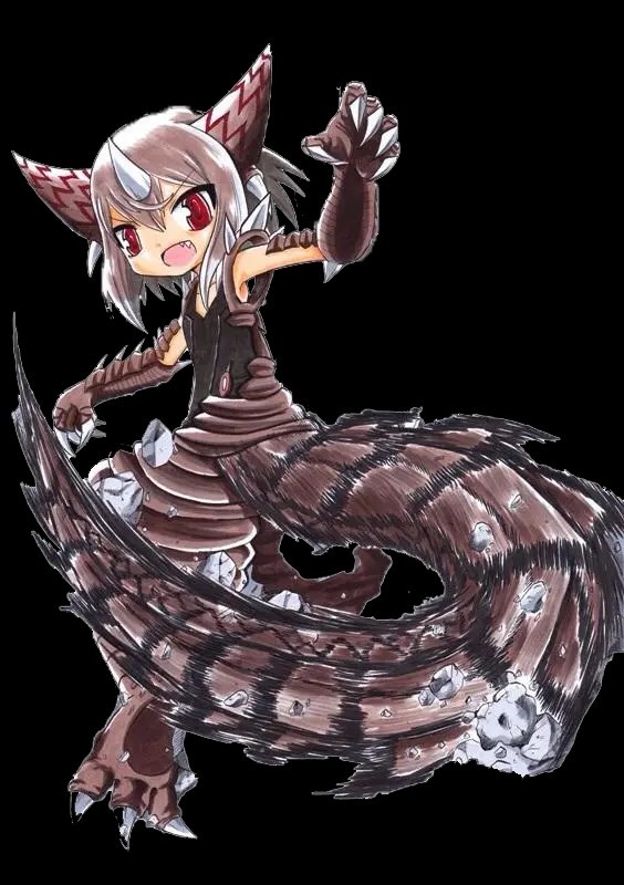 预告新作品怪兽娘漆黑