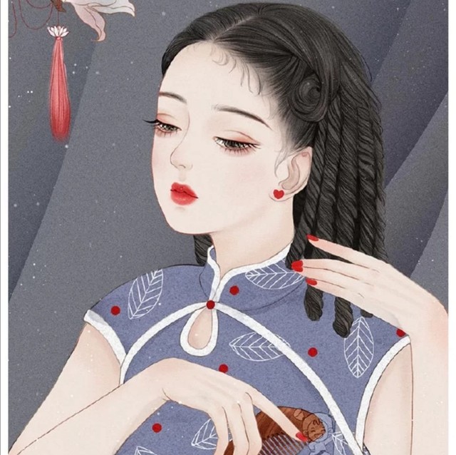 出单:民国风小姐姐