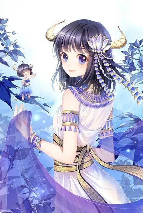 十二星座悠美少女图(二)