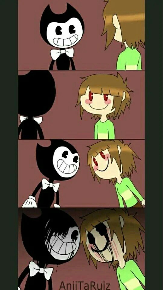 undne嘎哈哈哈哈哈 chara sans frisk-_- killer?