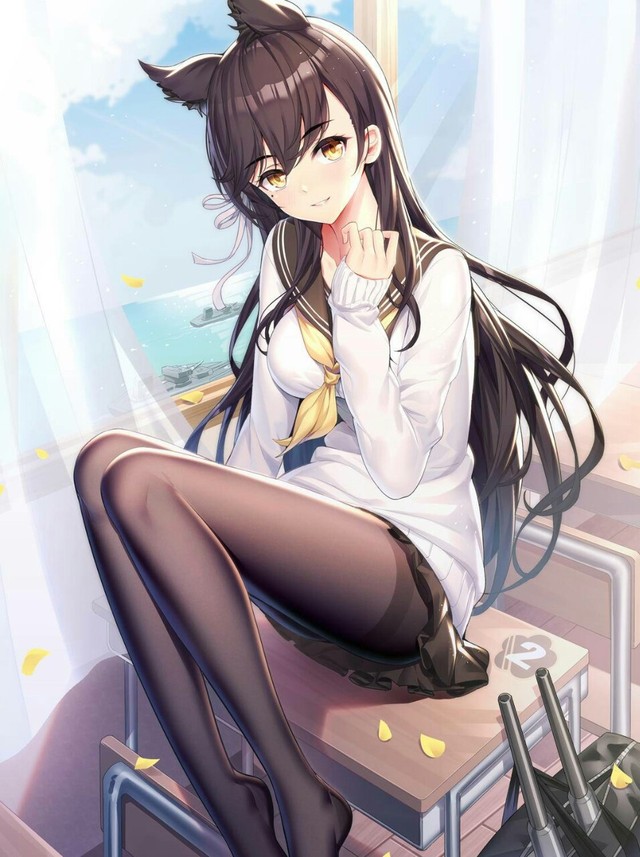 动漫女生:黑丝袜