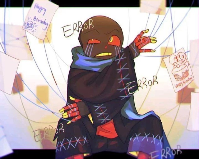 sans chara frisk blueberry dream ink cross error killer dust