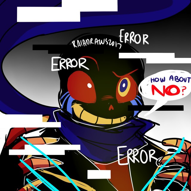 ink×dream图片,nightmare×ink图片 ink和error的……(不知道该叫什么)