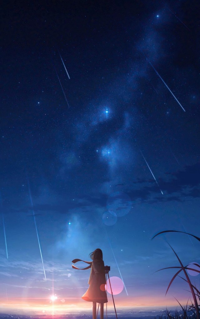 出单:星空动漫少女壁纸