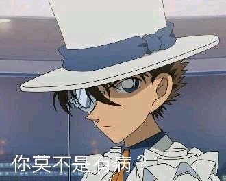 出单怪盗基德表情包魔术师kld
