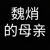 魏焇的母亲