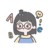 女同学1