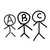 同学ABC