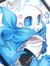 blue