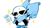 blue