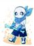 blue