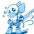 Blue