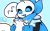 blue