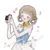 女游客