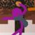 purple