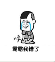霸霸我错了