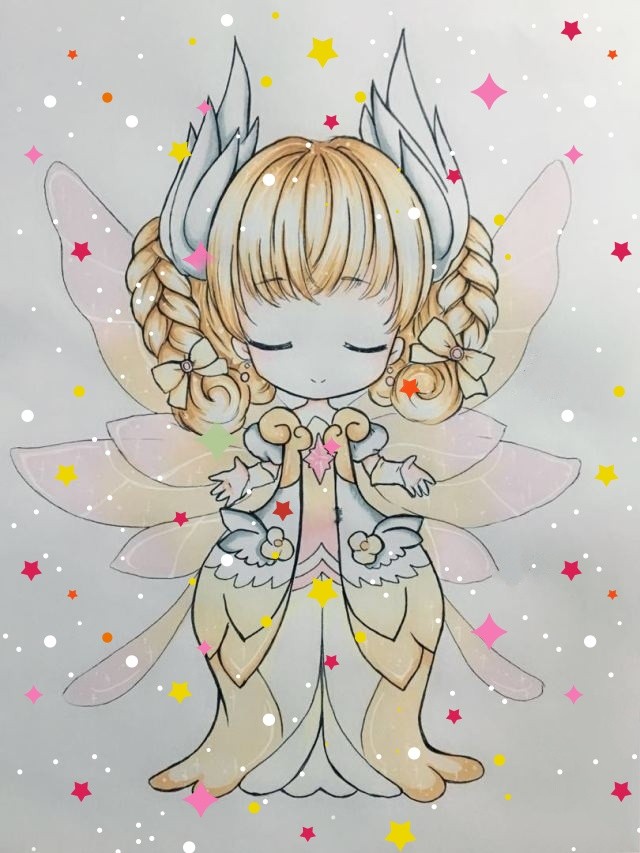 小花仙人物手绘图含第四季