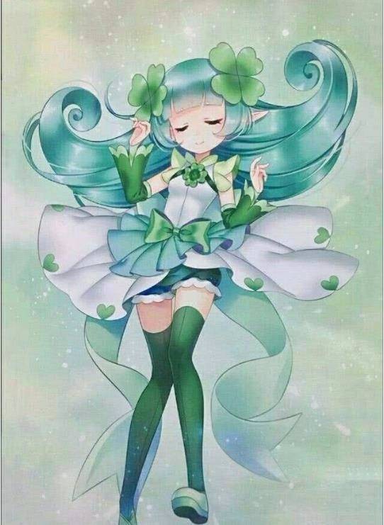 幻夏夏四叶草精灵王岚