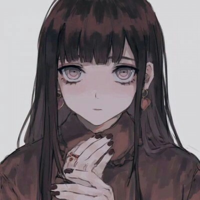 动漫女头(简笔画 动漫女 病娇)