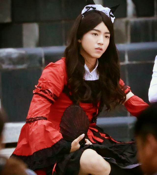 tfboys穿女装图片大全