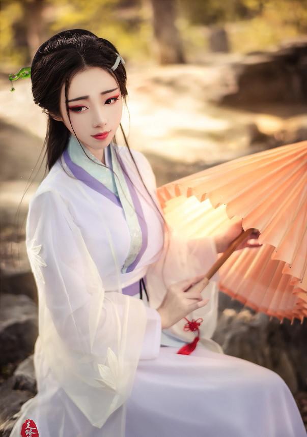 古风真人女头