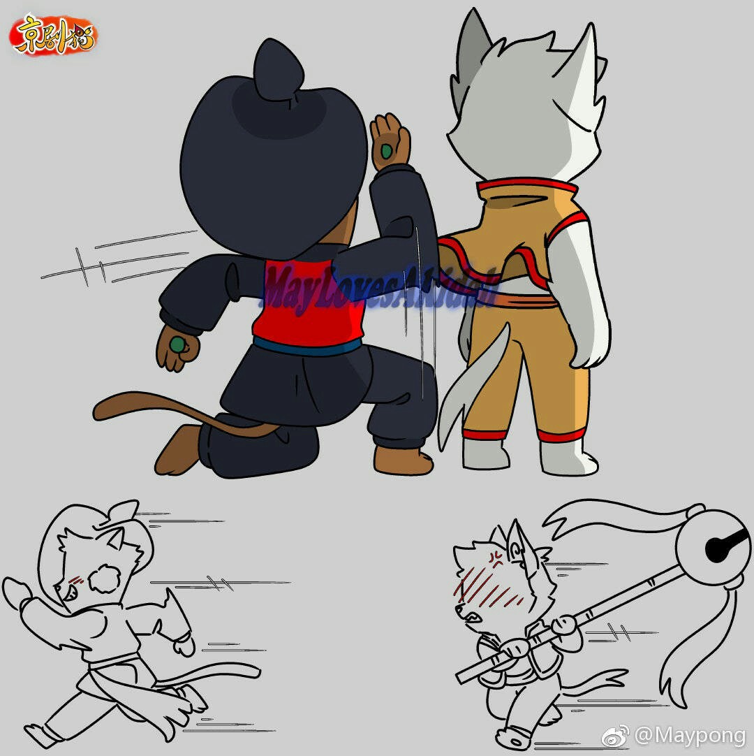 京剧猫之警察武松爱上刺客白糖