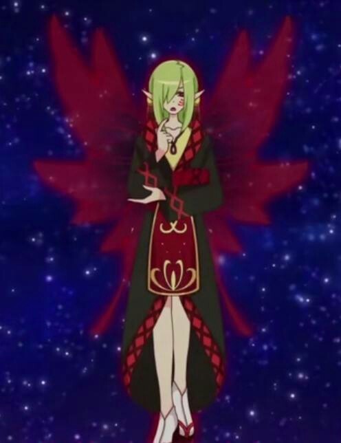 桃花精灵王山茶花精灵王黑化两位花仙魔法使者黑化