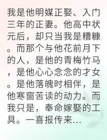 前世我被貶平妻夫君后悔一生