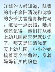 青梅竹马终成婚宠