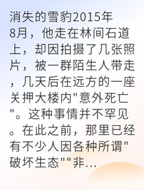 偷拍雪豹后我成了通緝犯