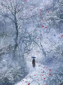 暮冬雪