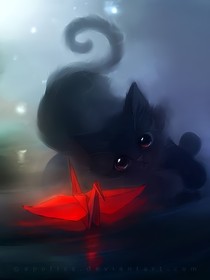 光影中間的裂縫