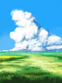 临海草原—过客