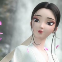 花涼月寂著