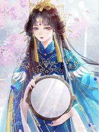 青羽鸾鸟翎雪