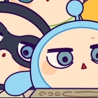 蓝黑