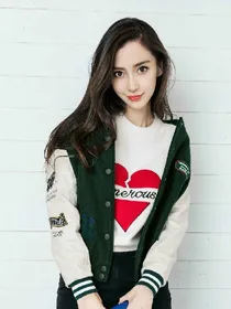鹿晗的Baby:迪丽热巴