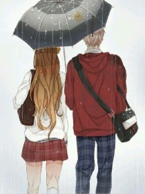 伞下的情话