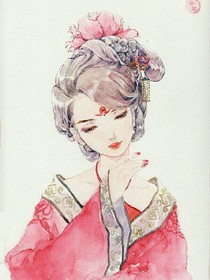 长安月下
